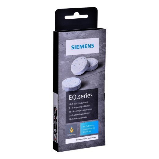 Siemens TZ80001N kodumasina puhastaja Kohvimasinad