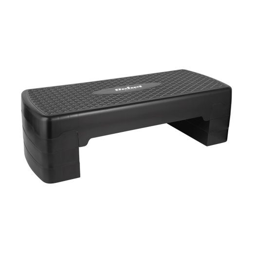 REBEL ACTIVE 3-Level Fitness Step in Black