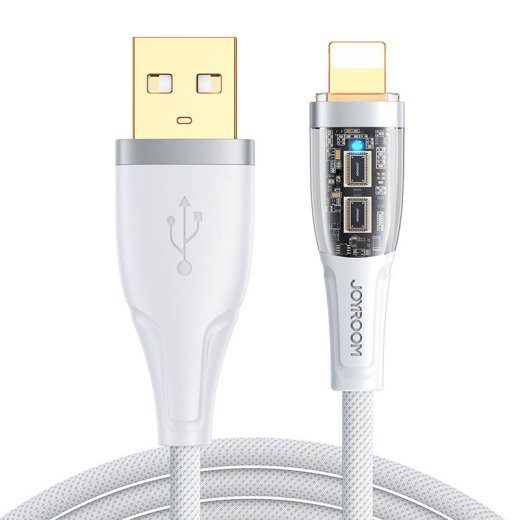Kabel USB-A / Lightning / 2.4A / 1.2m Joyroom S-UL012A3 (valge)