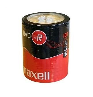 Maxell DVD+R 4,7GB 100 tk