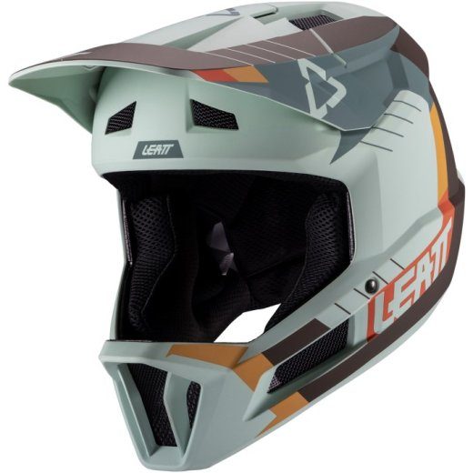 LEATT MTB Gravity 2.0 V25 Täiskasvunäoga jalgrattakiiver Suurus L mint