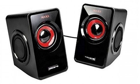 Mars Gaming MS1 Stereo multimedijos staliniai garsiakalbiai / 2x 5W / 3.5mm Audio / USB maitinimas
