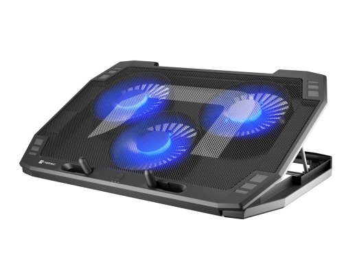 NATEC Sülearvuti Jahutuspadja Oriole 15.6-17.3-tolline LED sülearvuti jahutuspadja 43.9 cm (17.3")