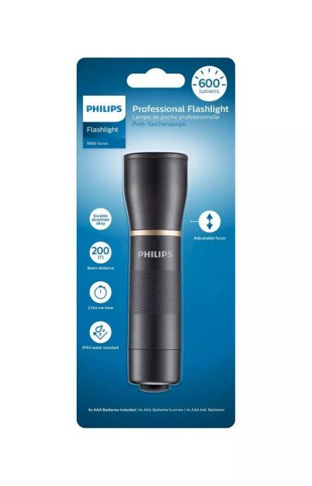 Philips SFL7001T/10 LED taskulamp / must