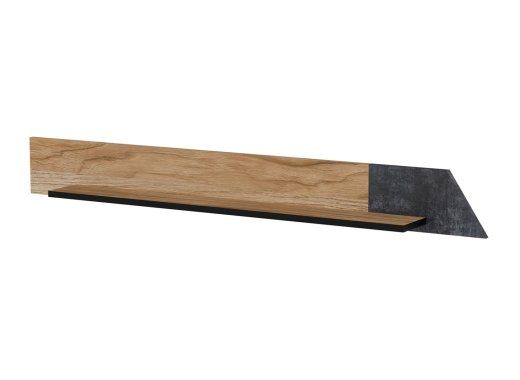 Cama OVO riiul 130x20xH15 tamm/betoon