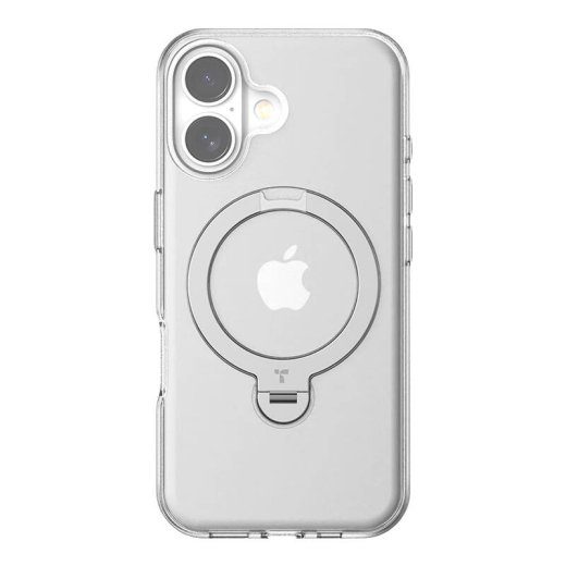 Torras Ostand Spin dėklas iPhone 16 Plus (Skaidrus)