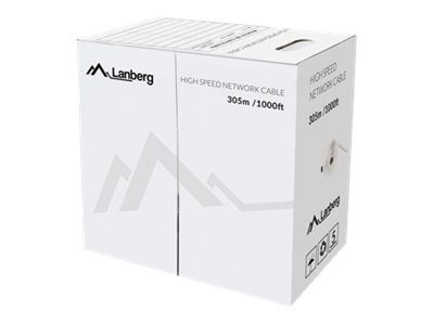 Langner CAT 5e Üksisutatud Torukerv (UTP) 305m Bulk Kabel Sinine