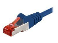 10m Goobay CAT 6 S/FTP Copper Blue Cable