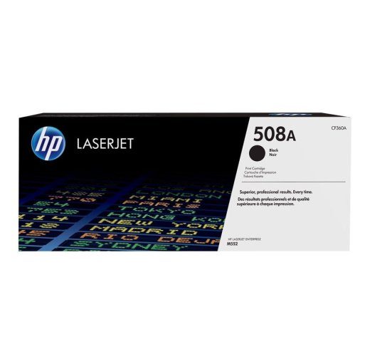 HP 508A Must 6000-lehekülge Tonner CF360A