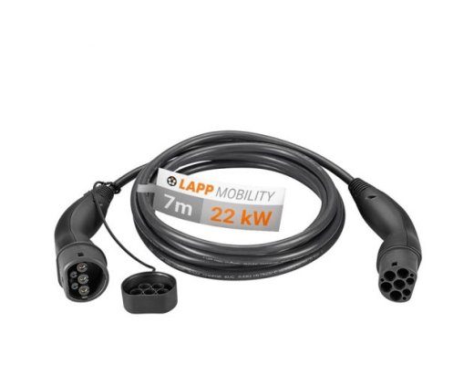 Lapp ÖLFLEX 5555934007 EV laadimiskaabel Must Tüüp 2 3.7 m