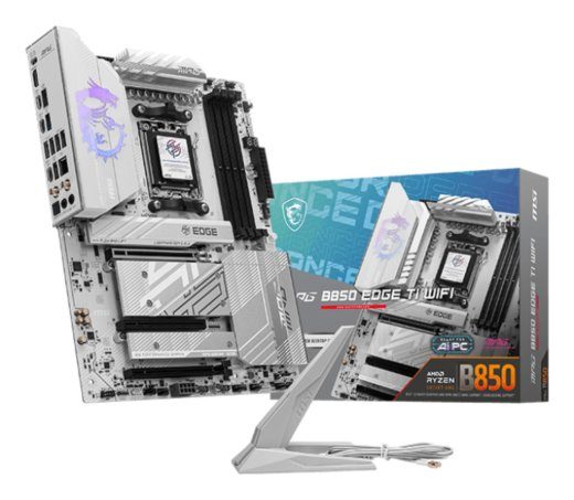 PÕHIPLAAT MSI AMD B850 SAM5 ATX 4x DDR5 MÄLUSLAUT 3xPCI-Express 16x 4xM.2 1xHDMI 1xAudio-In 1xAudio-Out 4xUSB 2.0 1xUSB 3.0 2xUSB 3.2 3xUS...