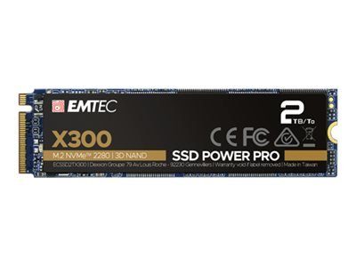 EMTEC Power Pro SSD X300 2TB M.2 PCIe 3.0 x4 (NVMe)