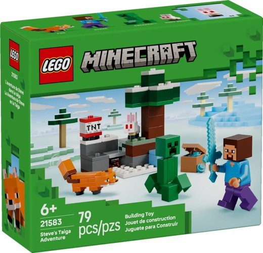 LEGO Minecraft 21583 Steve'i taiga seikluskomplekt