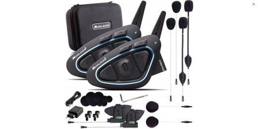 Motociklų interkomas Midland BTX2 PRO S LR-TWIN