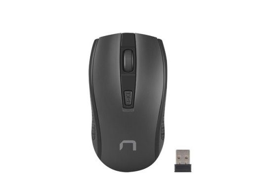 Natec JAY 2 Wireless Optical Mouse 2.4 GHz 1600 DPI Black
