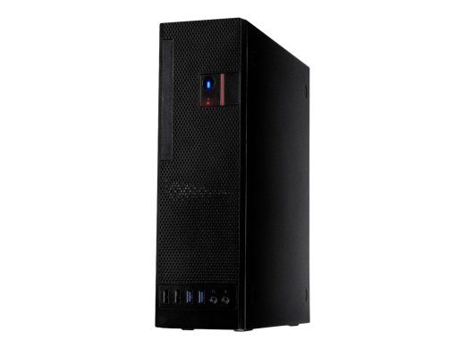 Inter-Tech S-331 väikese kujuvärviga Mini ITX must
