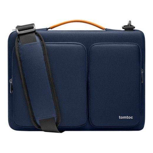Sülearvutikott 13,5-14'' Tomtoc Defender-A42 (mereväesinine)