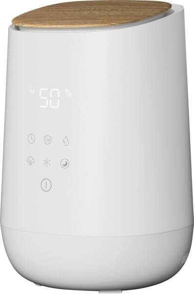 Medisana AH 680 ultragarsinė drėkintuve 2,6 L Balta, Medis 24 W