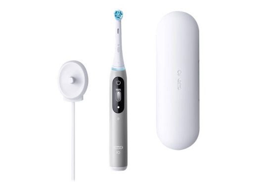Oral-B iO 6 serijos 6 Automatinis dantų švarintojas Pilkas Opalis