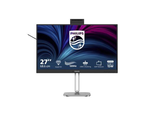 Philips 27B2U4601H 27 colių IPS 2560 x 1440 (2K) HDMI DisplayPort USB-C 120Hz monitorius