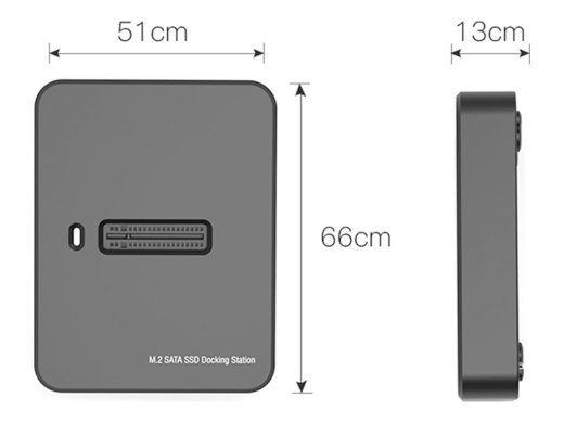 Gembird DD-U3M2 SSD dokkimisjaam