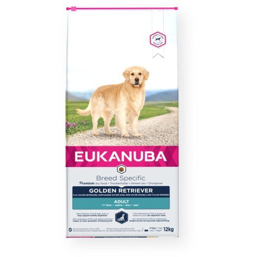 EUKANUBA Tõgupärane Golden Retriever Täiskasvanu Kuiv Koeratoit - 12kg