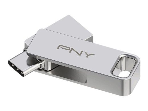 PNY Duo-Link 128GB USB 3.2 Gen 1 / USB-C Silver