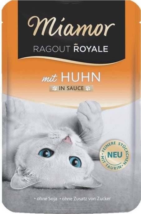 MIAMOR Ragout Royale Chicken in sauce - märjakastorööbid - 100g