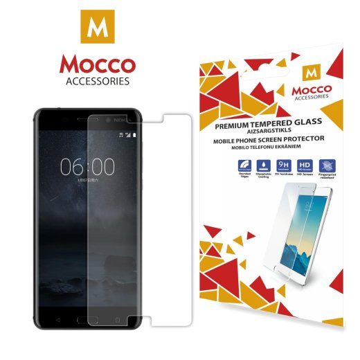 Mocco Grūdinto stiklo ekranų apsauga Nokia 6