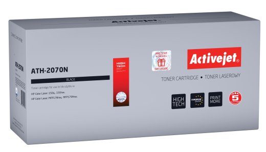 Activejet ATH-2070N toner (asendus HP 117A W2070A jaoks; 2070A; Supreme; 1000 lehte; must)