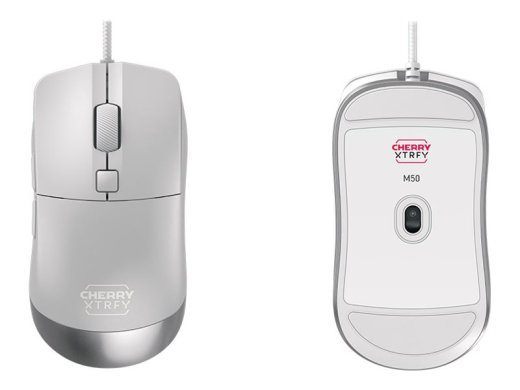 CHERRY Xtrfy M50 Optinė Laidinė Pelė Balta
