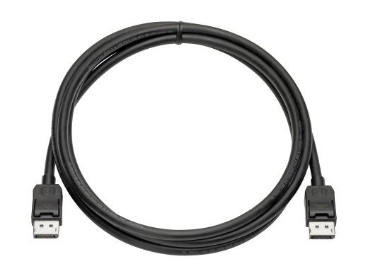HP kuvakaabli komplekt DisplayPort M kuni DisplayPort M 2 m kasutamiseks Elite t655 Presence Small Space Solution koos Zoom Rooms Pro t550-ga