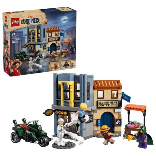 LEGO ONE PIECE 75642 Kokkupõrge kapten Smokeriga