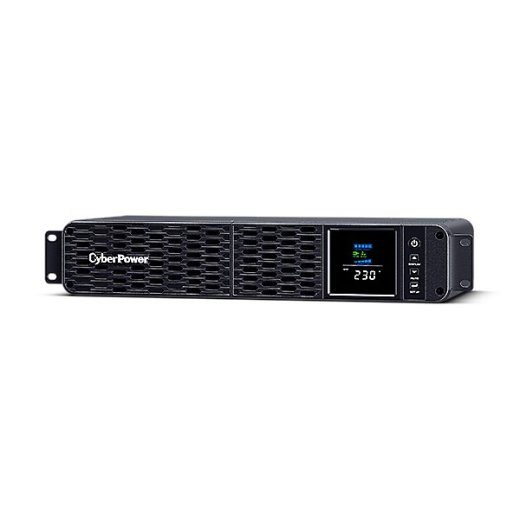 CyberPower CP1600EIPFCRM2U 1.6 kVA 1000W Line-Interactive UPS koos 8 AC pistikupesaga