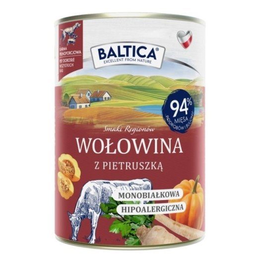 BALTICA Smaki regionów Veiseliha peterselliga - märg koeratoit - 400g