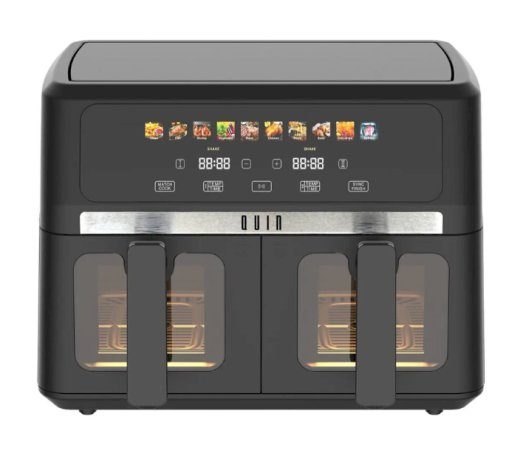 Quin YJ-1105A Oro fritūrinė 2800W 9L juoda