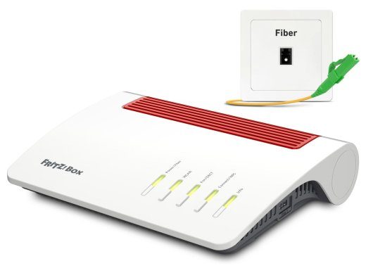 Fritz!Box 5590 Fiber belaidis maršrutizatorius Gigabit Ethernet