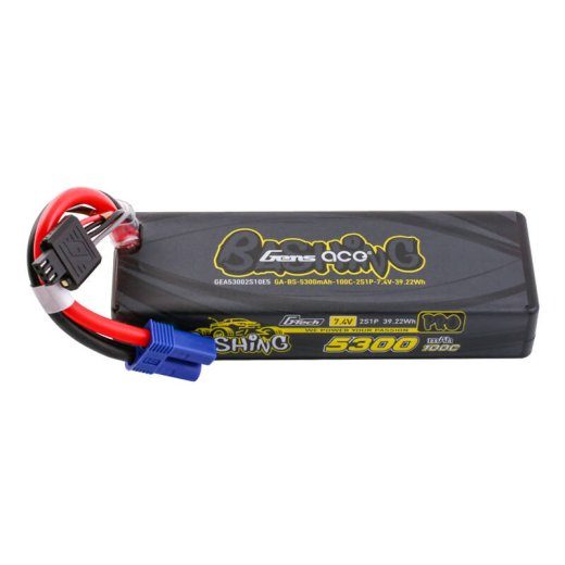 Gens ace G-Tech 5300mAh 7.4V 100C 2S1P Lipo EC5-ga