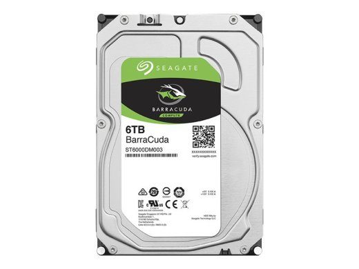 Seagate Barracuda kõvaketas 6TB 3.5" SATA-600 TEHASE TAASERTIFITSEERITUD