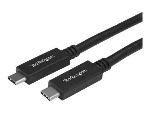 StarTech.com USB 3.1 tipo C kabelis – 6 pėdos / 2 m – su maitinimo pristatymu (USB PD) – maitinimo perėjimo įkrovimas – USB įkroviklis (USB315CC2M)...