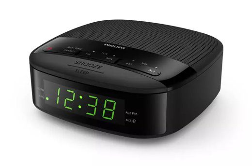 Philips TAR3205 Kellaraadio Must