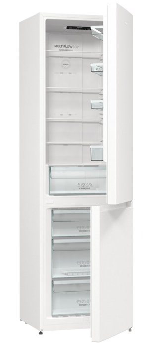 Gorenje NRK6202EW4 külmik-sügavkülmik Vabastatav 331 L E Valge
