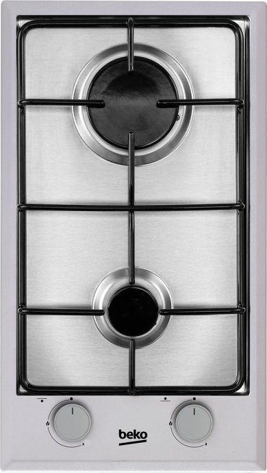 Beko HDCG 32220 SX põleti Roostevaba tähtkuju sisseehitatav gaas 2 tsooni(de)