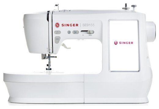 SINGER SE9155 Embeerimine Õmblusmasin, Elektrivool, Valge