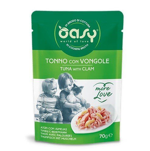 OASY More Love Tursk räimega - märgkassitoit - 70 g