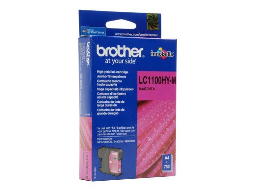 BROTHER LC-1100 tindikassett magenta standard mahutavus 7.5ml 325 lehte 1-pakk