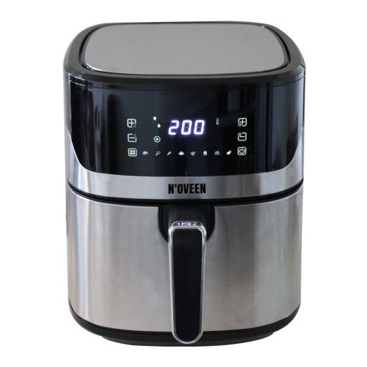 Kuuma õhu praepann NOVEEN AF550 6.5 l 1600 W Must, Hõbedane