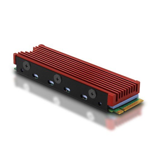 AXAGON Passiivne alumiiniumkülmik kõigi M.2 SSD-de jaoks, suurus 2280, kõrgus 12 mm CLR-M2