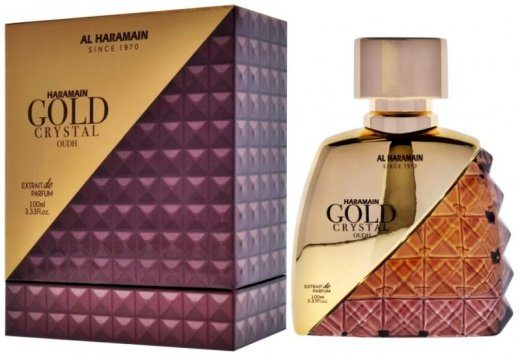 Al Haramain Gold Crystal Oudh Parfüüm PAR 100 ml