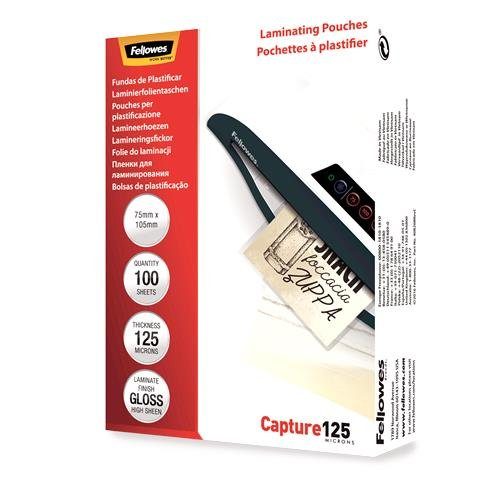 LAMINAATORIPAKKI GLOOSSUS/A6 125 100TK 5307201 FELLOWES